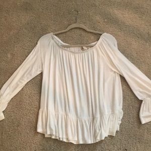 Long sleeve flowy top
